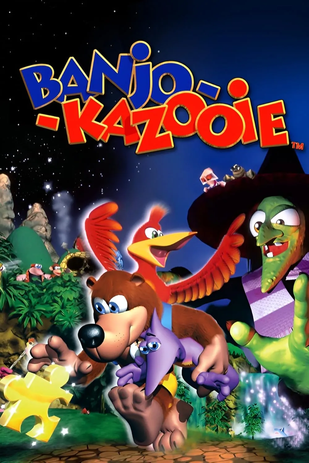 jaquette de Banjo Kazooie