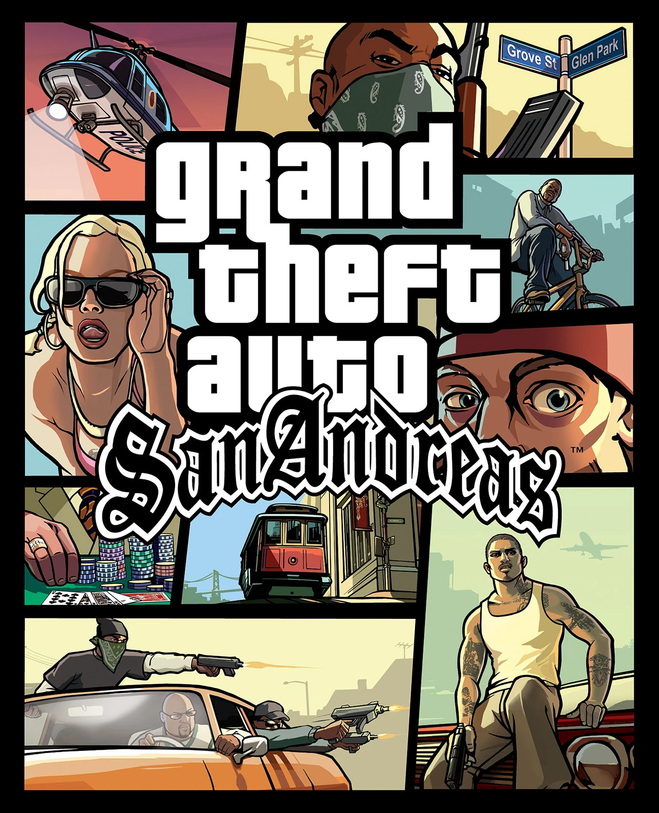 GTA San Andreas cover art