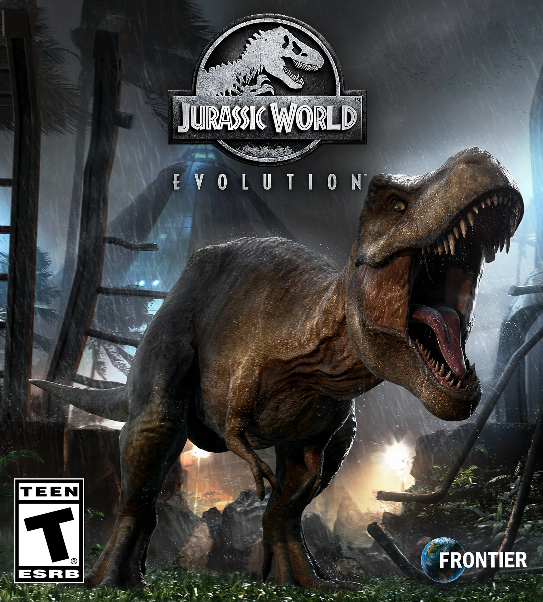 jaquette de Jurassic World Evolution