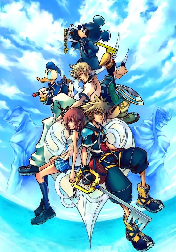 Kingdom Hearts 2 cover art