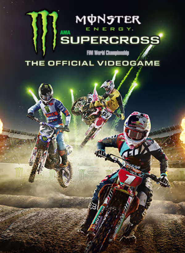 Monster Energy Supercross cover art