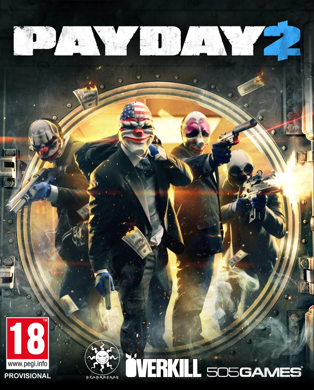 Payday 2 cover art