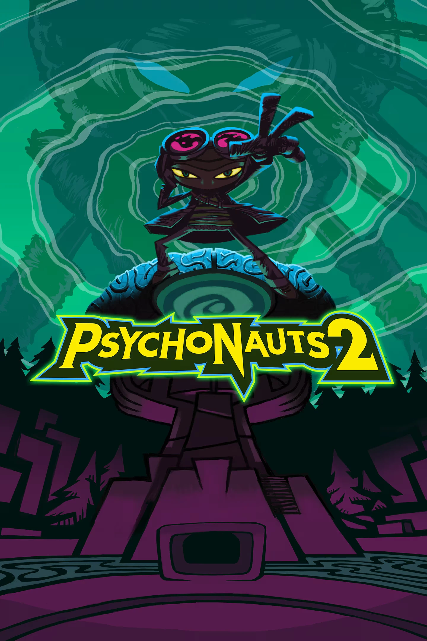 Psychonauts 2 cover art
