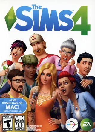 jaquette de Sims 4