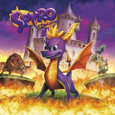jaquette de Spyro The Dragon
