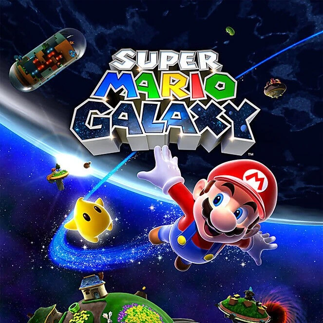 jaquette de Super Mario Galaxy