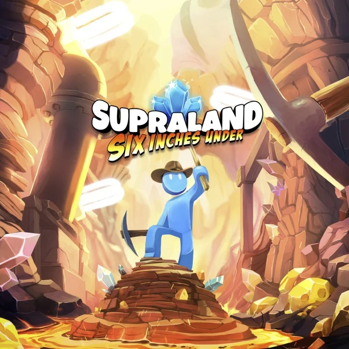 jaquette de Supraland Six Inches Under