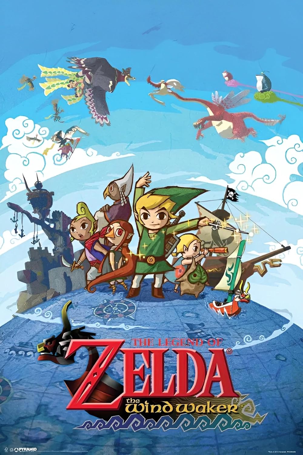 Zelda WindWaker cover art