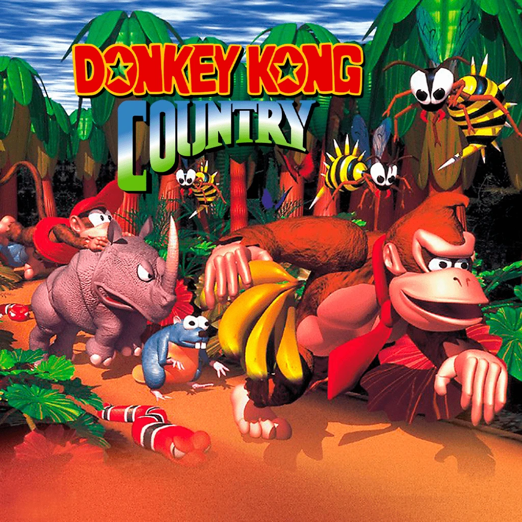 Donkey Kong Country cover art