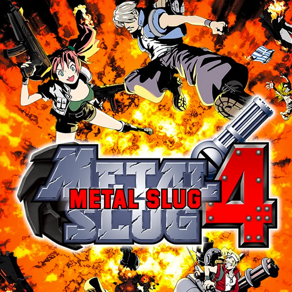 jaquette de Metal Slug 4