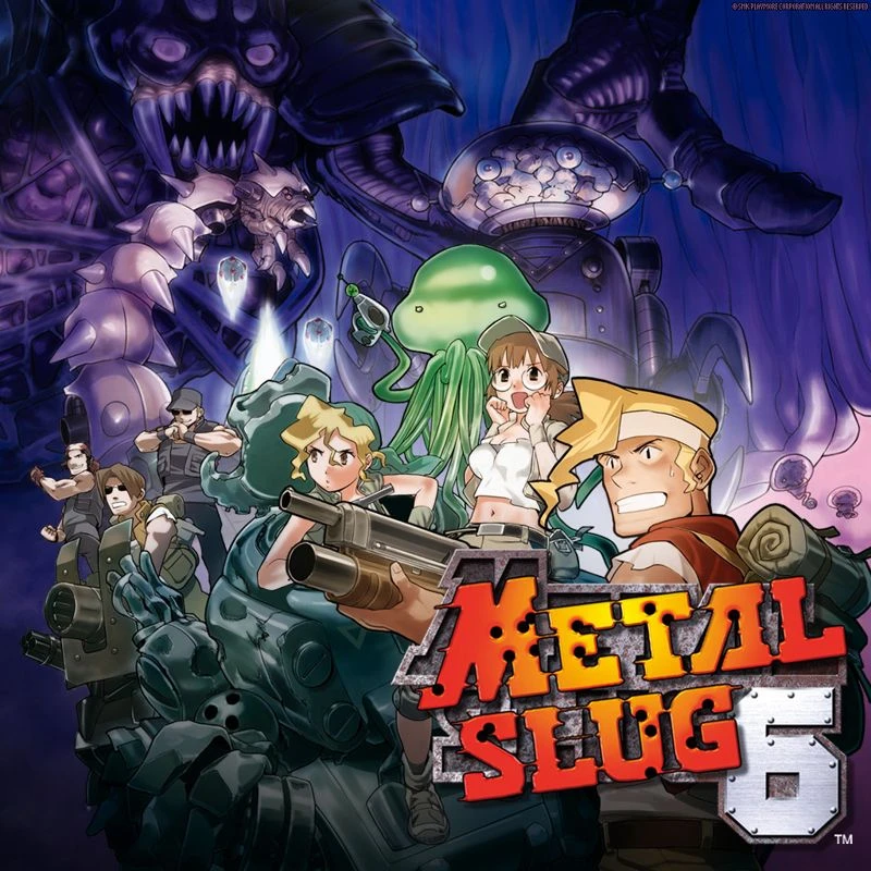 jaquette de Metal Slug 6