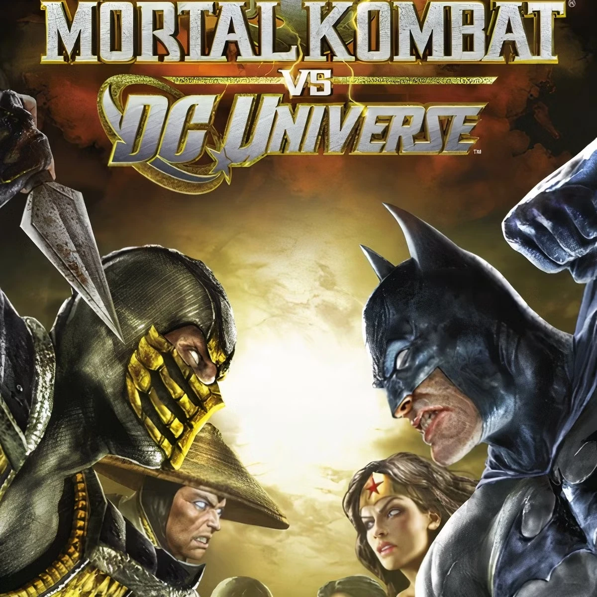 jaquette de Mortal Kombat vs DC Universe