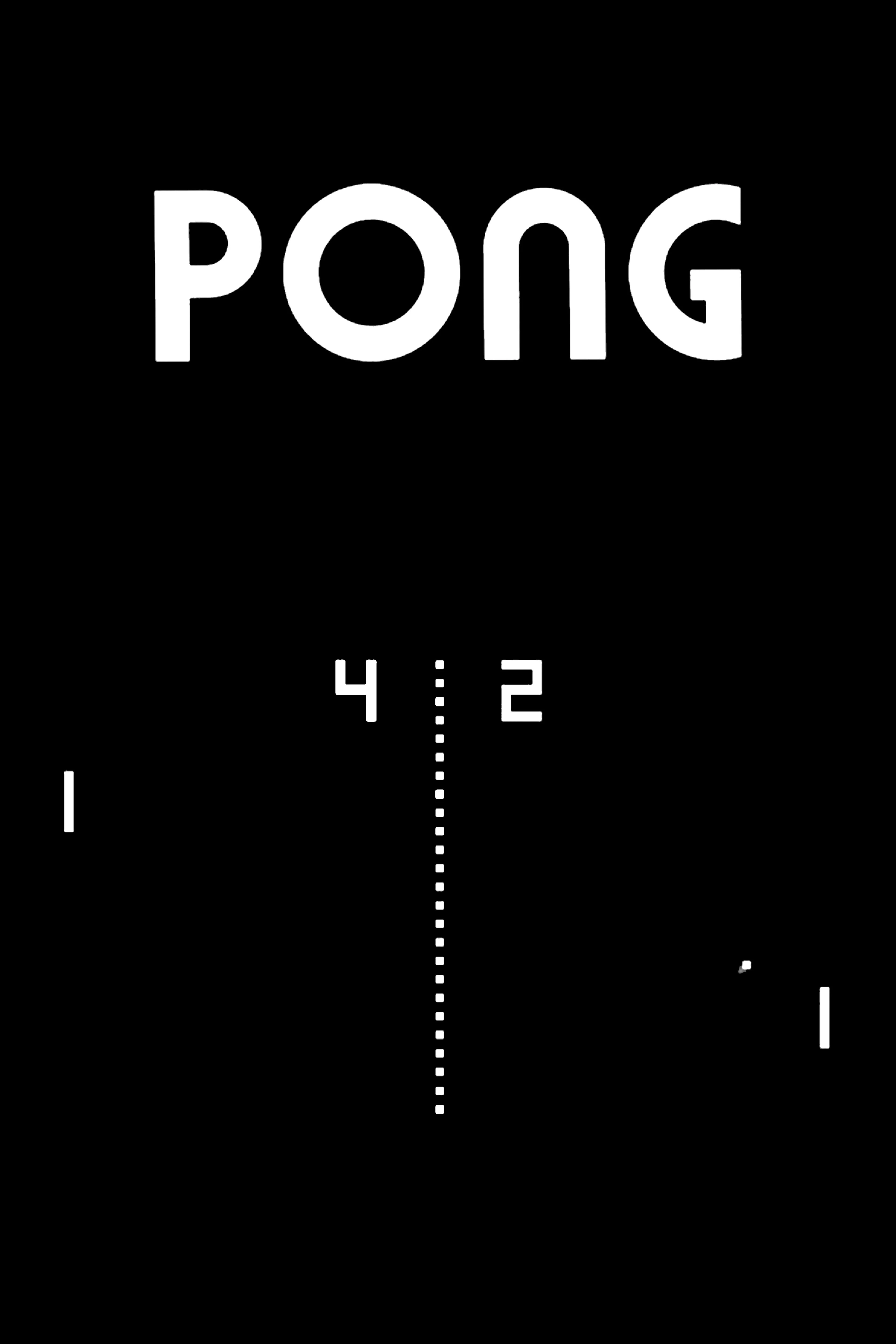 jaquette de Pong