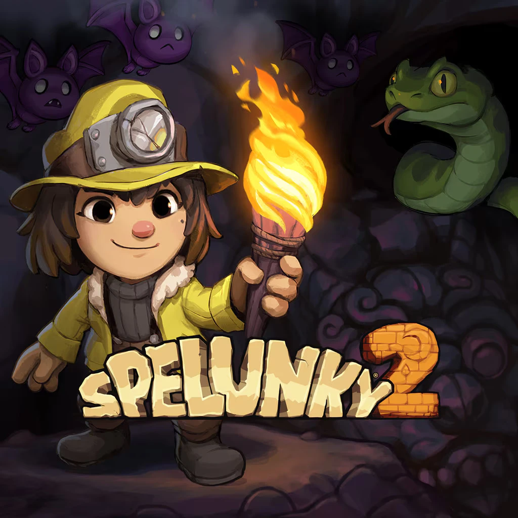Spelunky 2 cover art