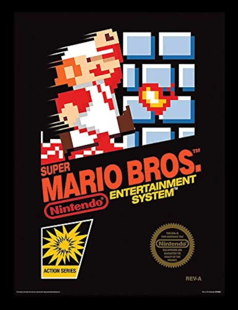 jaquette de Super Mario Bros