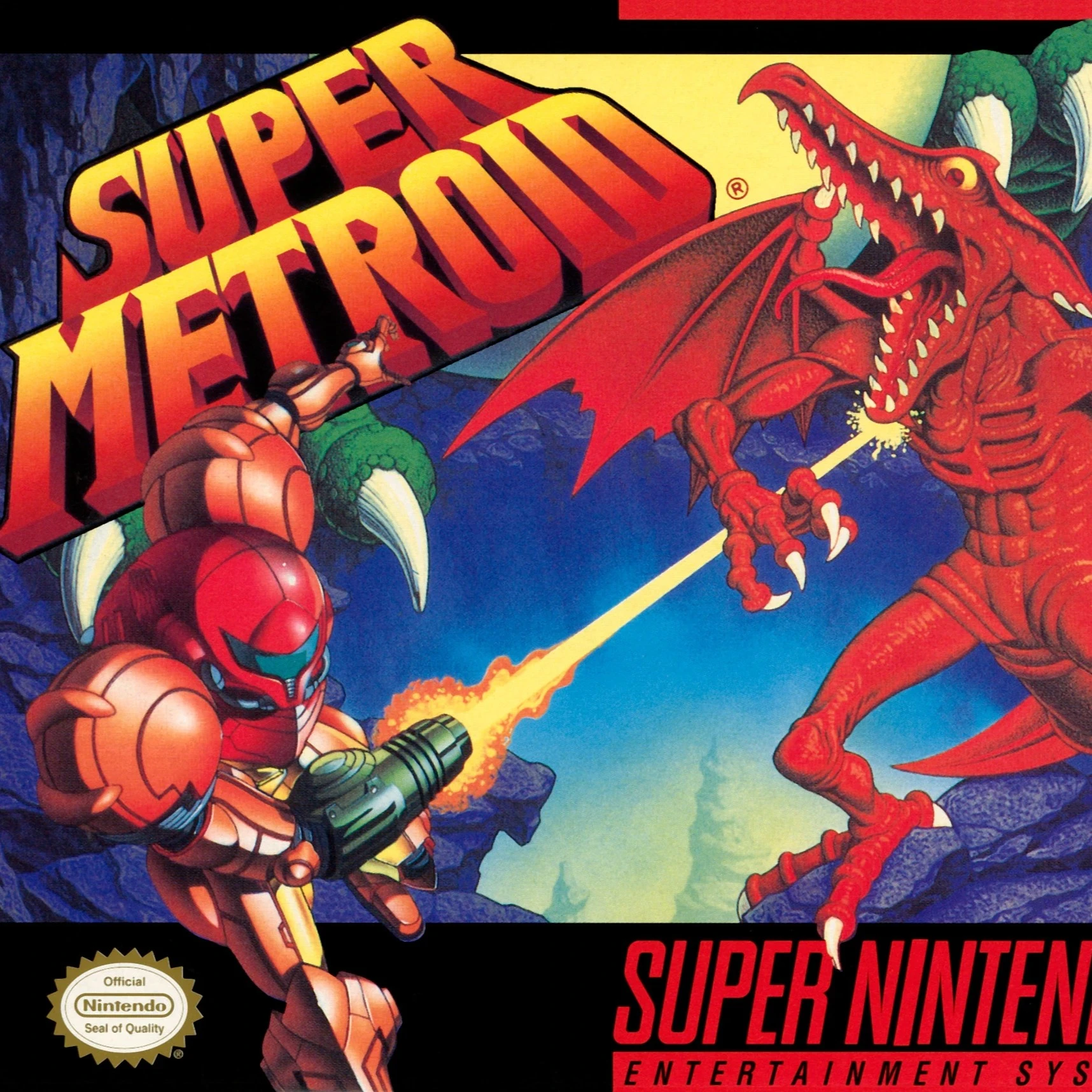 Super Metroid cover art