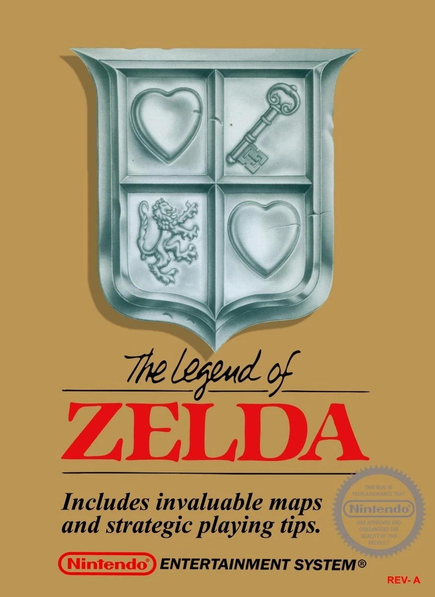 jaquette de The Legend of Zelda