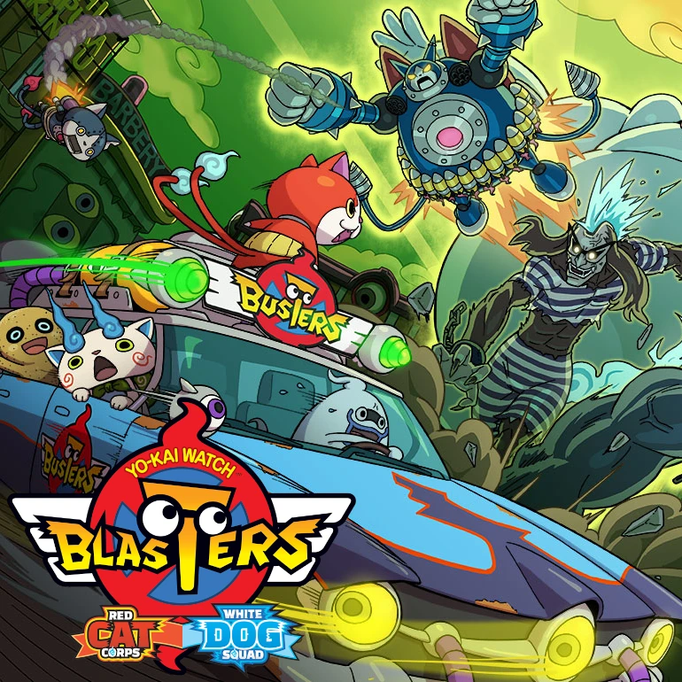 jaquette de Yokai Watch Blaster